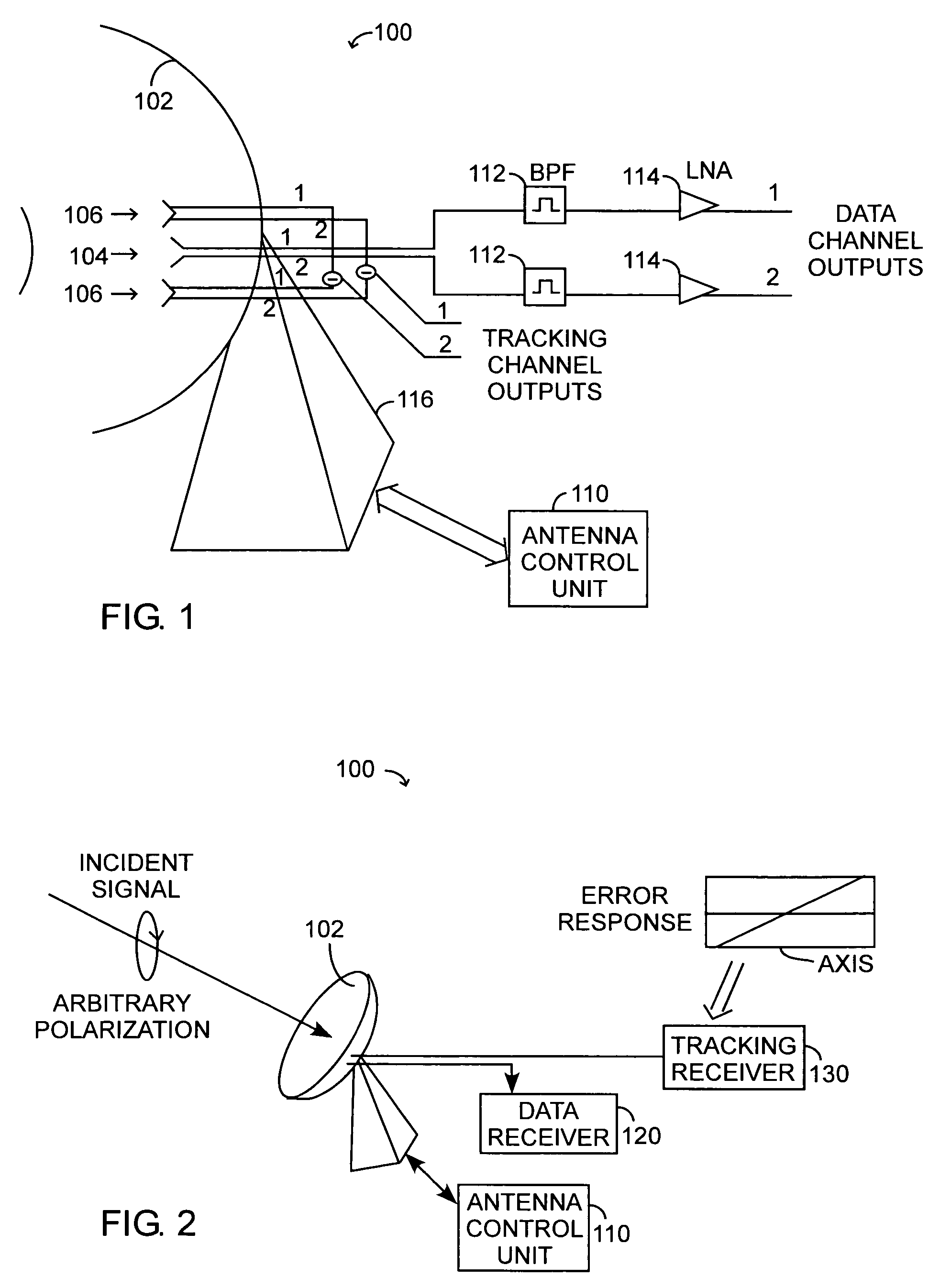 Methods and systems for tracking signals with diverse polarization properties