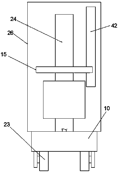 A small-scale landscape tree canopy dust removal equipment