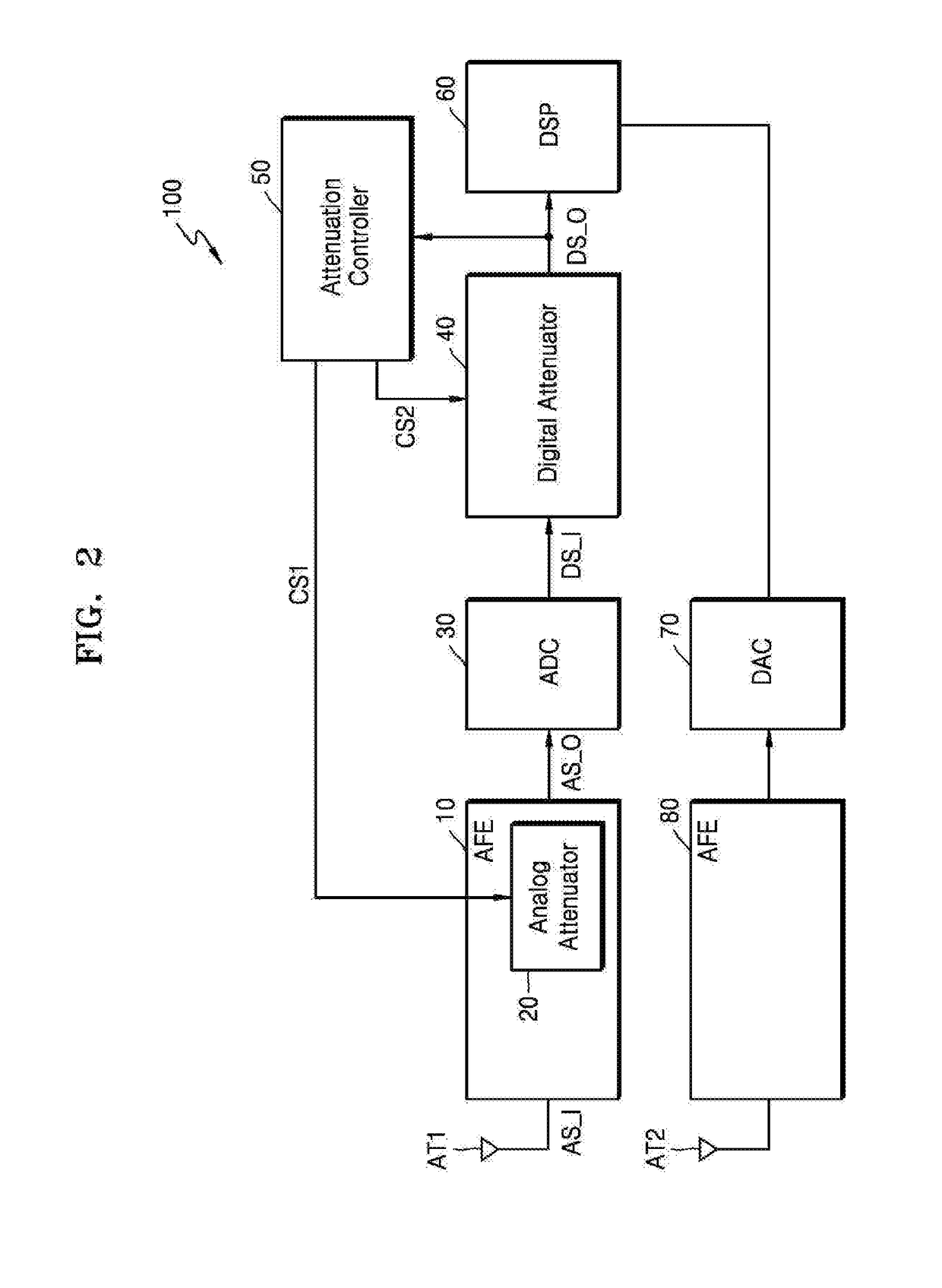 Repeater and signal attenuation method thereof