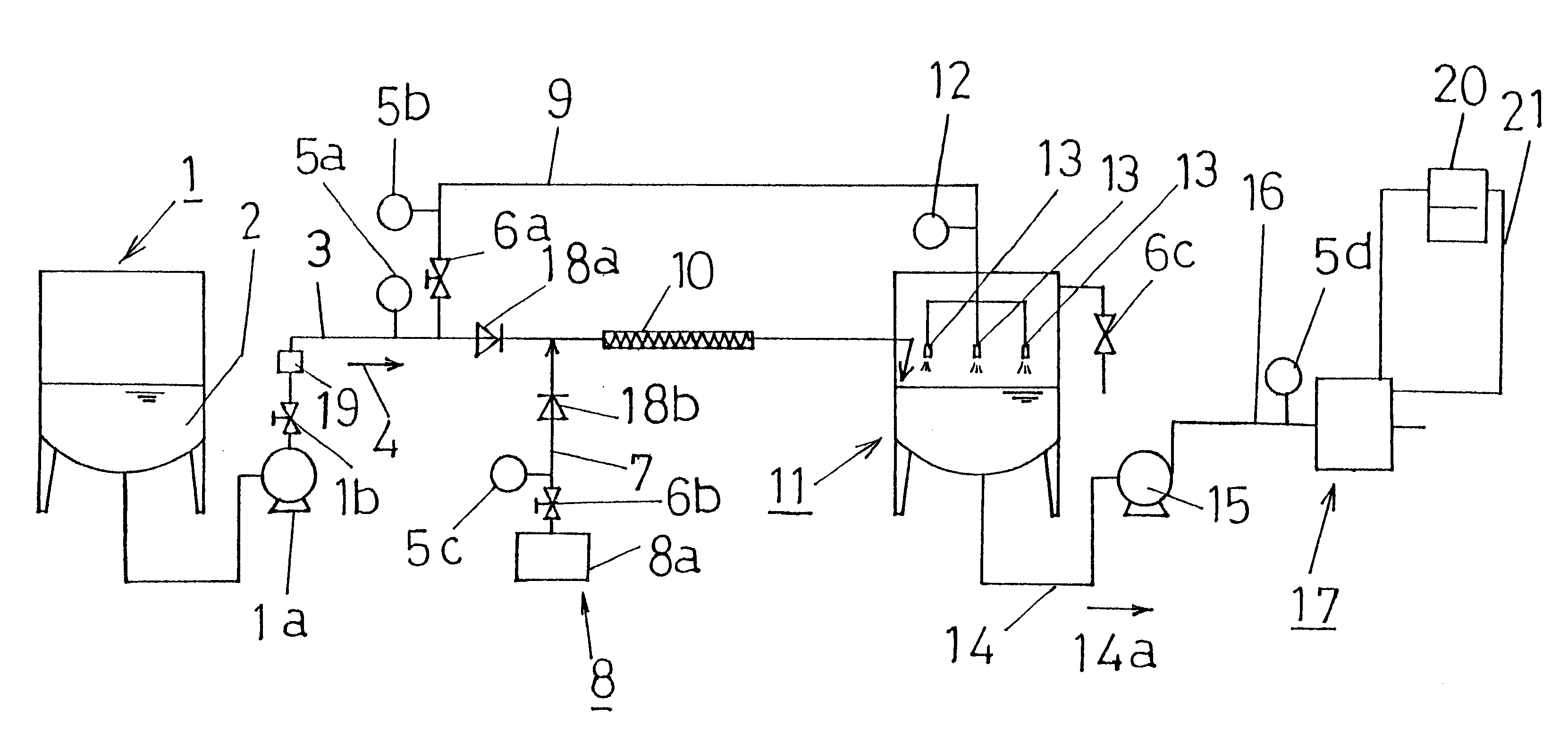 Sterilizing method by substituting the dissolved oxygen in milk or the like with nitrogen gas, a product thereof and an apparatus for nitrogen gas substitution