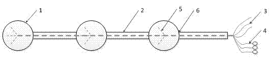 Device and method for integrated collection of stress and displacement of surrounding rocks