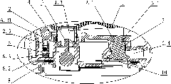 Cup lid structure of coffee pot