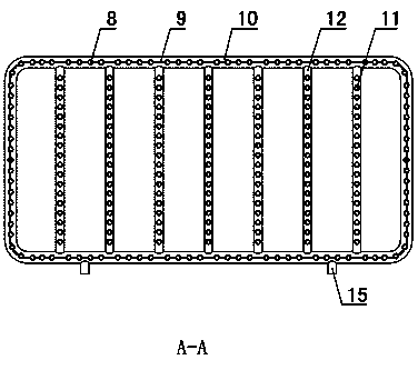 A box-type evaporator for waste heat utilization of high-temperature solid materials