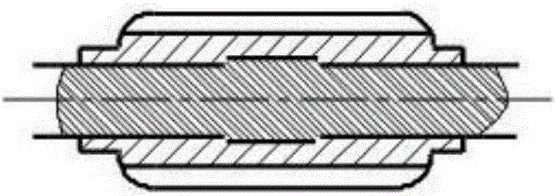 A method for forging and extruding rod body aggregate type centralizing sucker rod