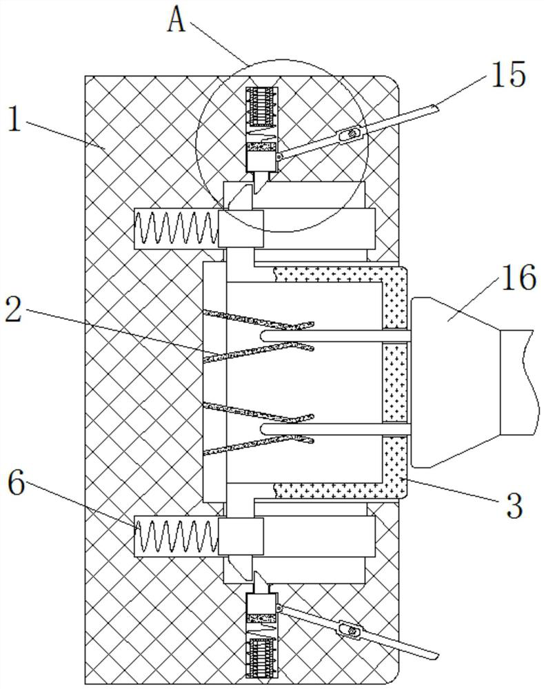 Anti-electric-shock wall type socket based on electromagnetic transformation