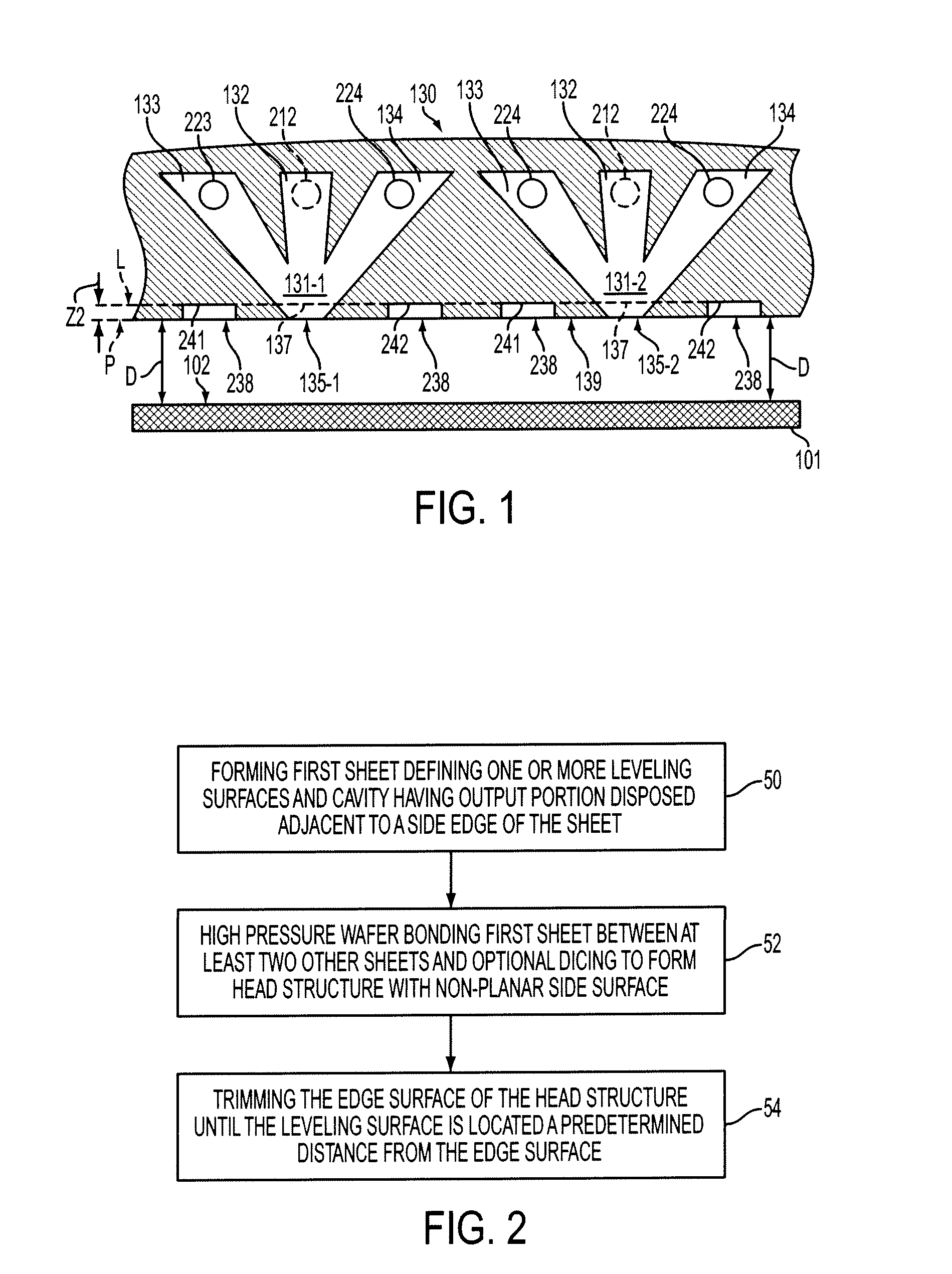 Extrusion Head With Planarized Edge Surface