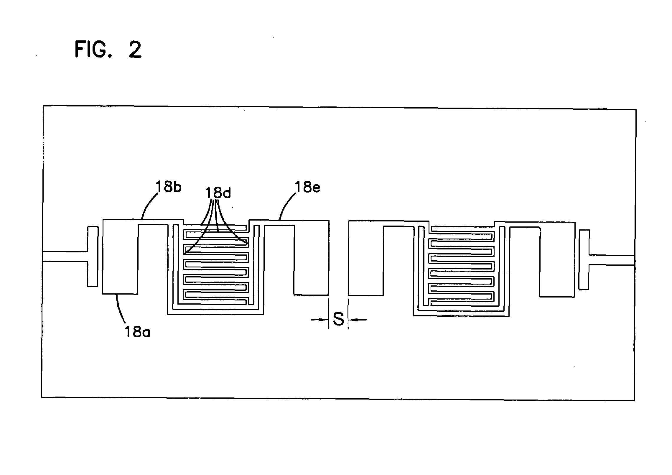 Superconductive filter with capacitive patches providing reduced cross-coupling