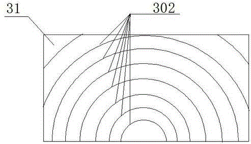 Super short-throw laser projection display screen and super short-throw laser projection device