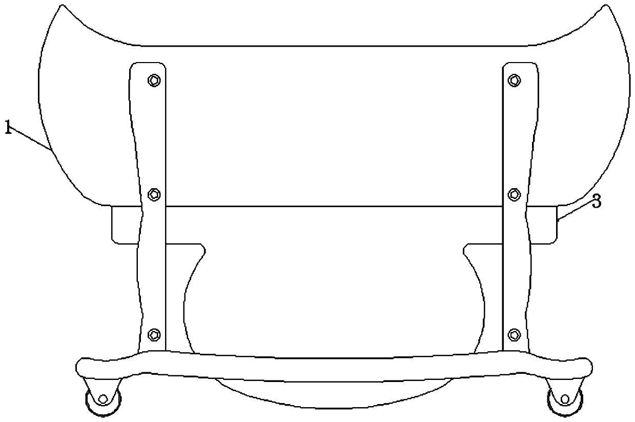 Crib capable of performing early warning and protection based on capacitance principle