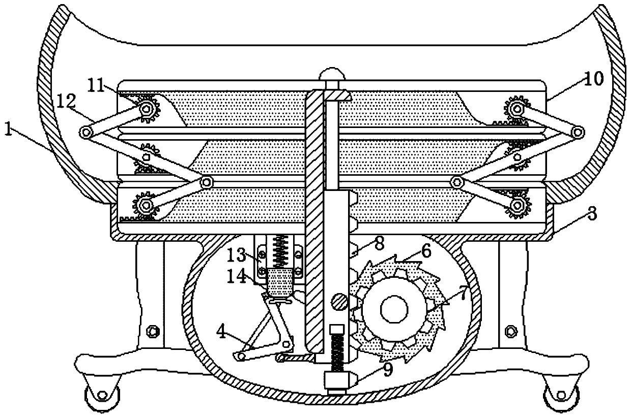 Crib capable of performing early warning and protection based on capacitance principle