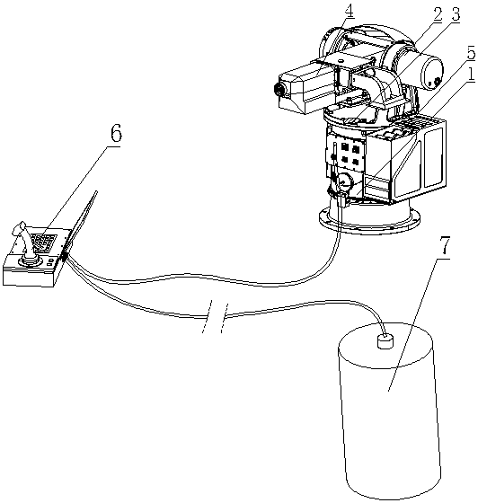 Weapon platform, anti-frogman weapon system having the same, and operation method