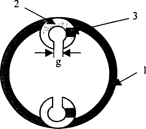 High-temperature superconducting microwave resonator with adjustable frequency