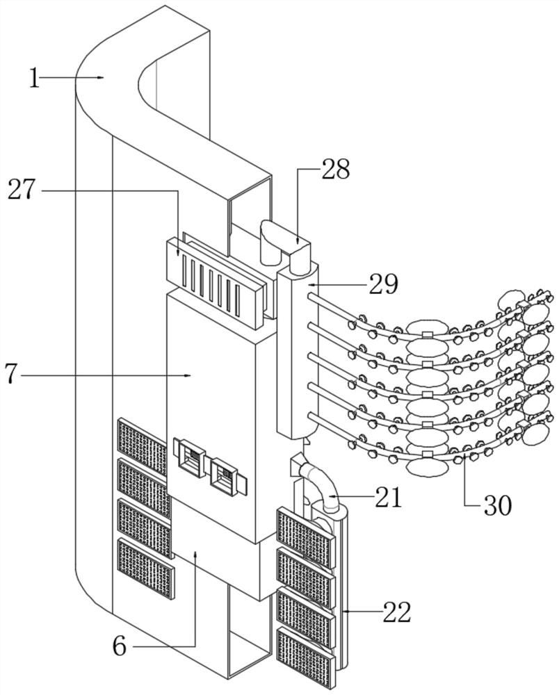 Protective garment with temperature adjusting function