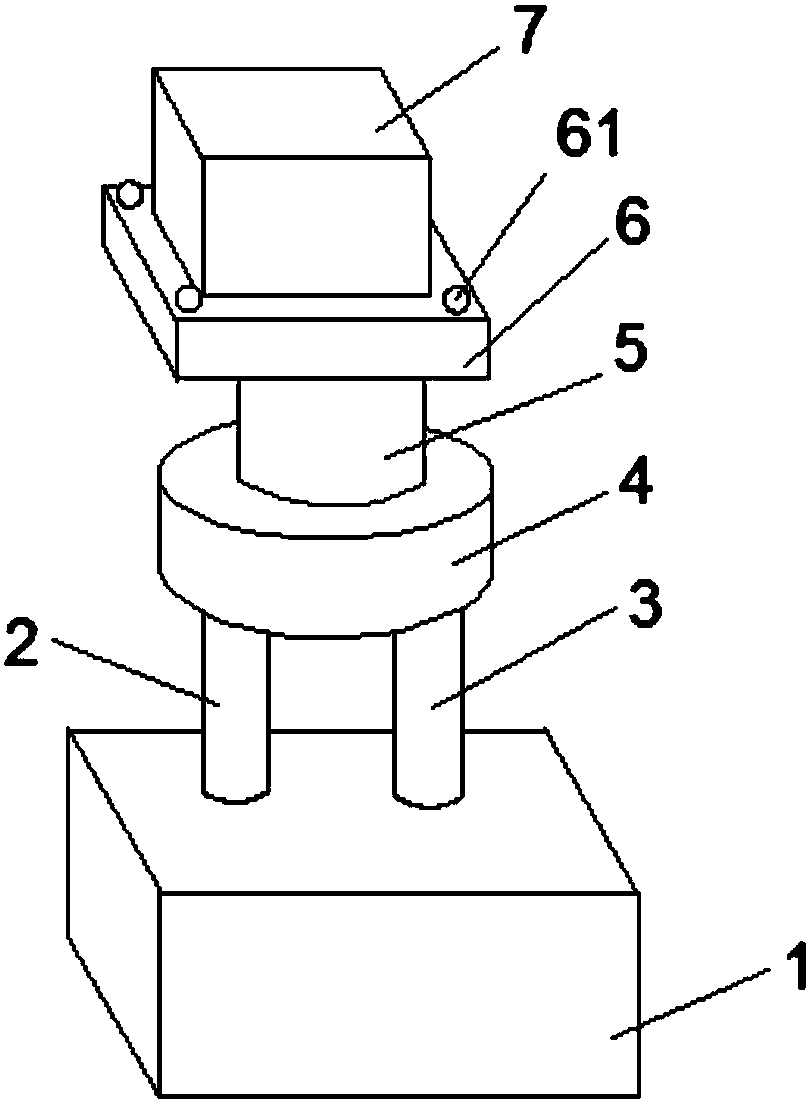 Position positioning system for surveying and mapping