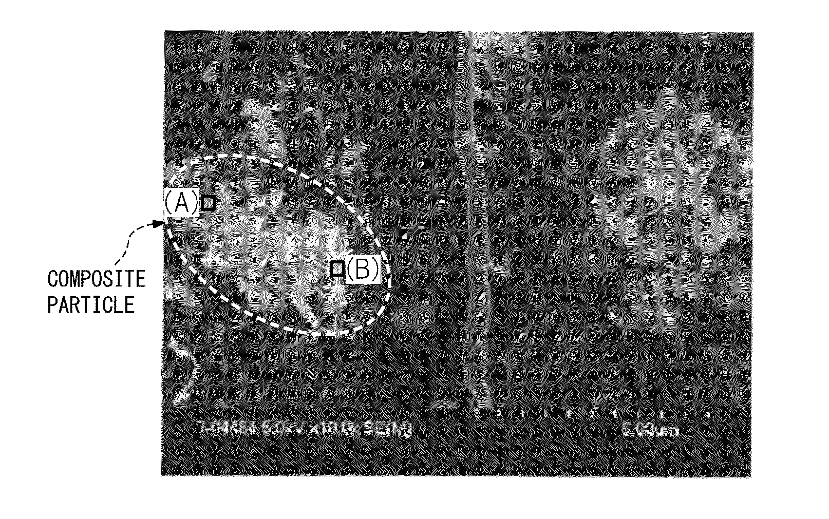 Anodic carbon material for lithium secondary battery, lithium secondary battery anode, lithium secondary battery, and method for manufacturing anodic carbon material for lithium secondary battery