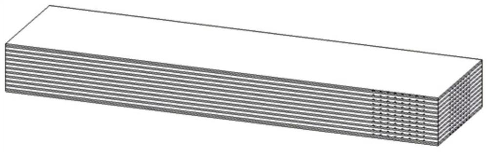 A new type of printed circuit board heat exchanger core with three-dimensional spiral wound flow channel