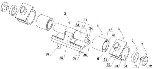 End connection device of leaf spring, its installation method, and end deformation method