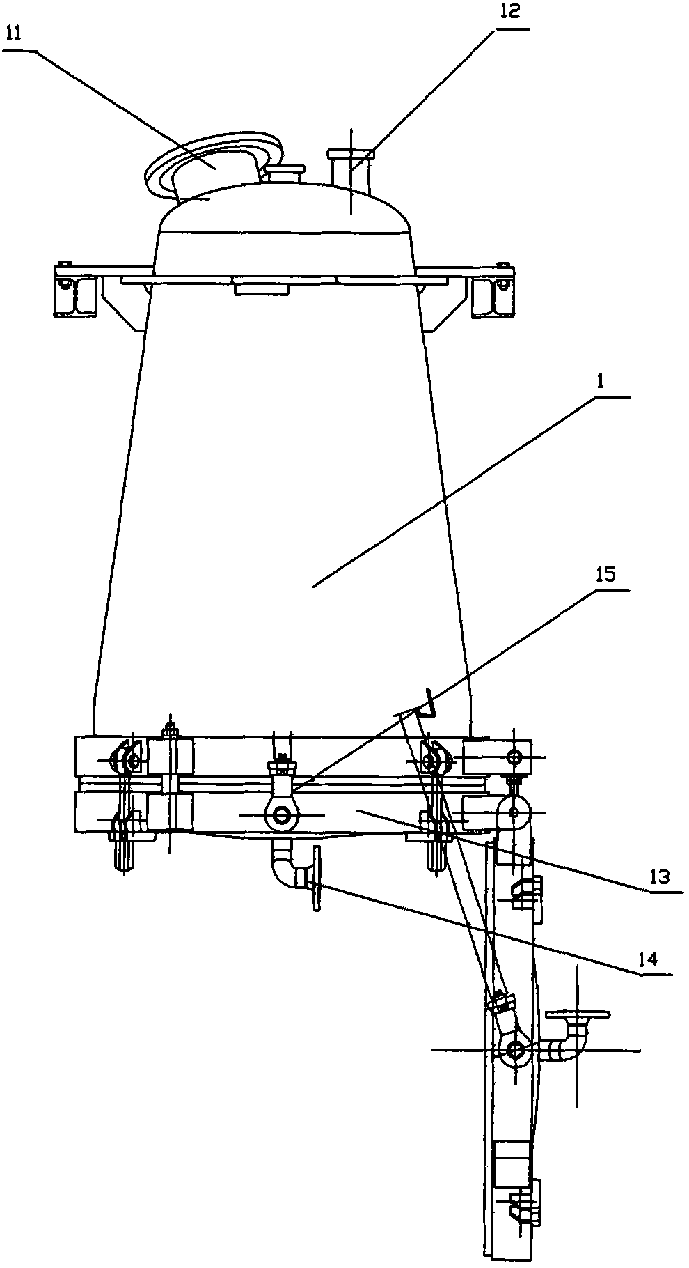 Full-automatic dynamic solid-liquid separation extractor