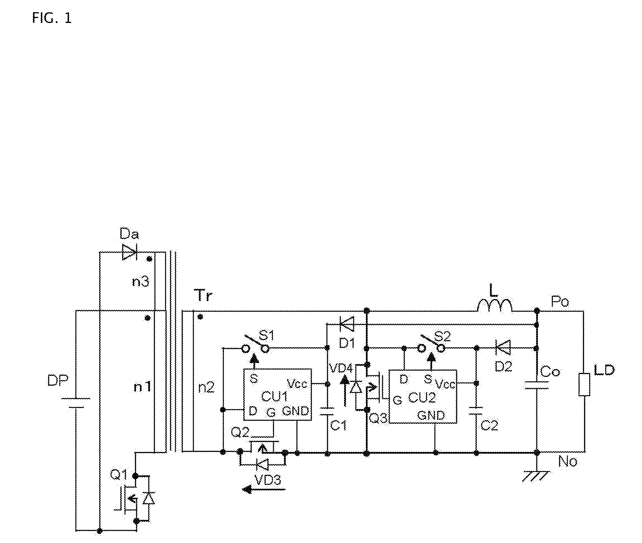 DC to DC convertor