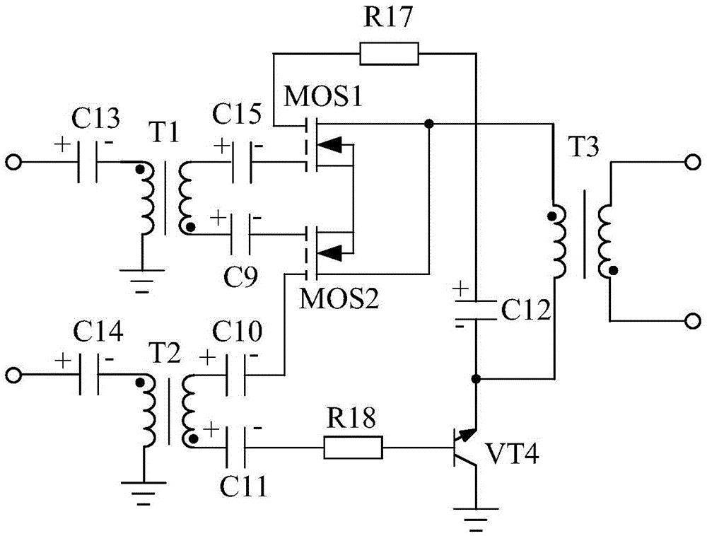 Filtering-type electric eddy current retarder temperature alarm system based on coupling amplification