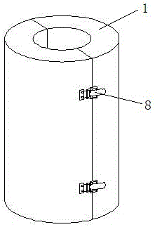 Nano infrared electric heating ring