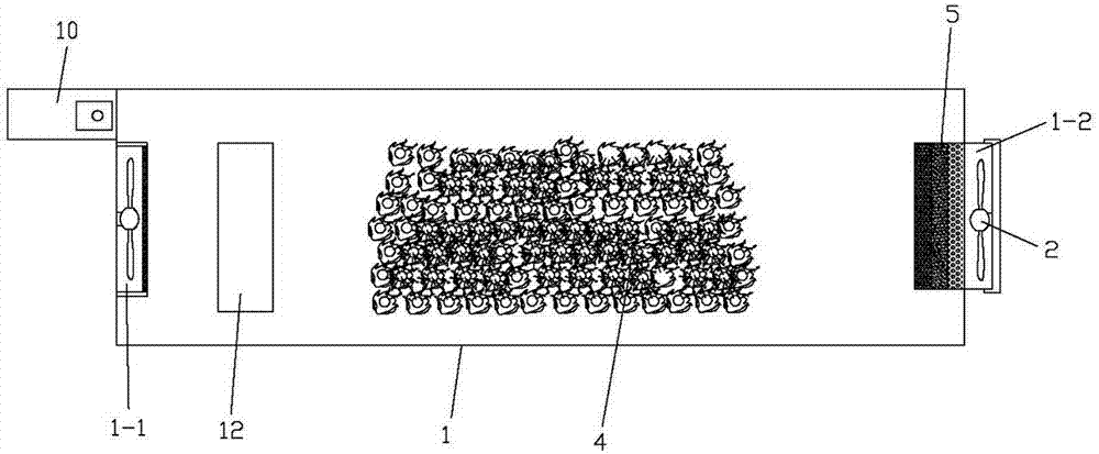 Air purification device utilizing mosses