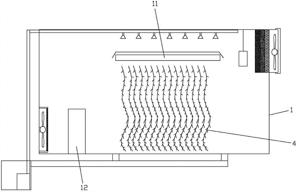 Air purification device utilizing mosses