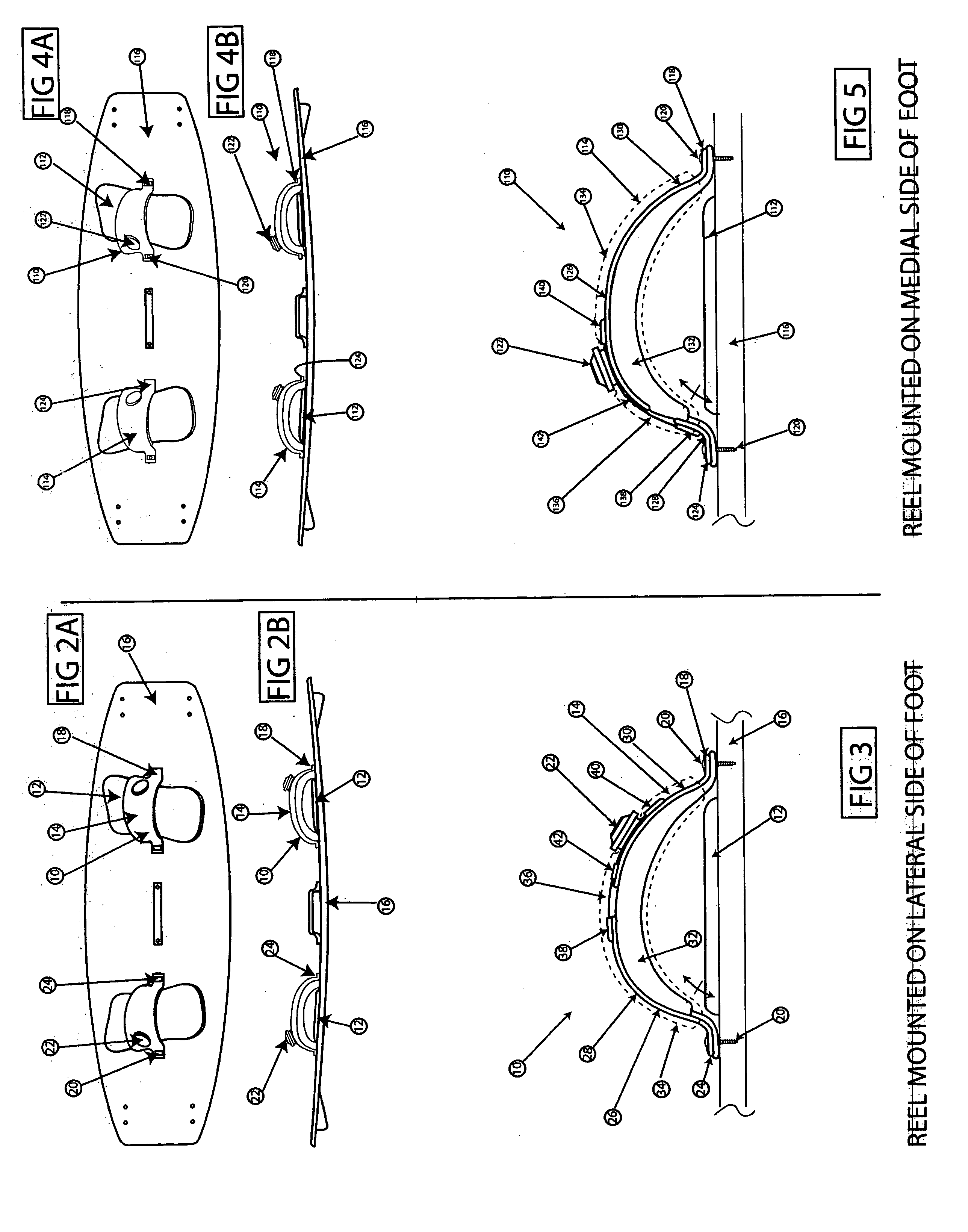 Adjustable foot strap