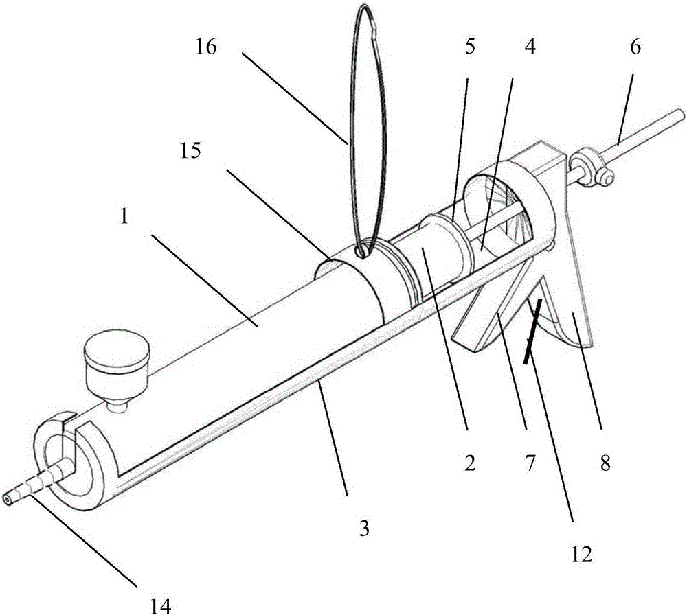 Nasogastric tube feeding quantitative infusion device