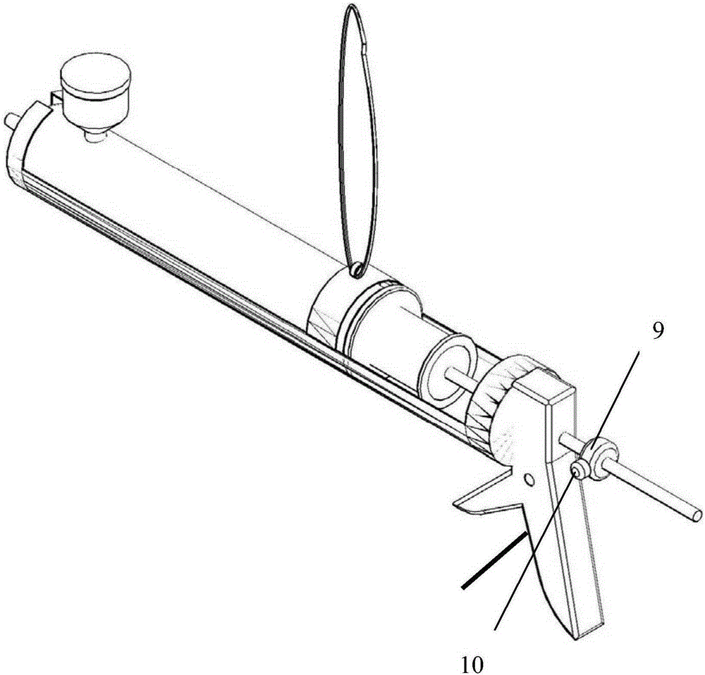 Nasogastric tube feeding quantitative infusion device