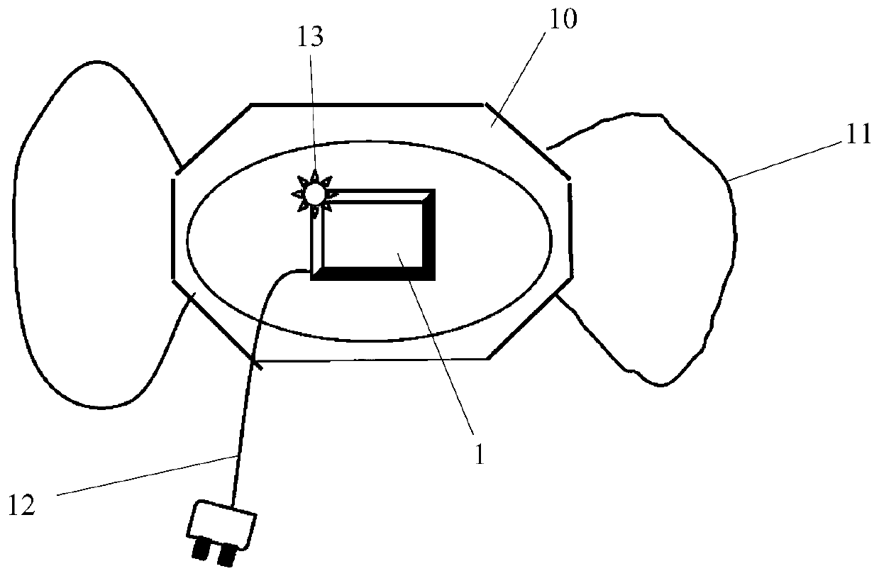 Continuous sterilization mask