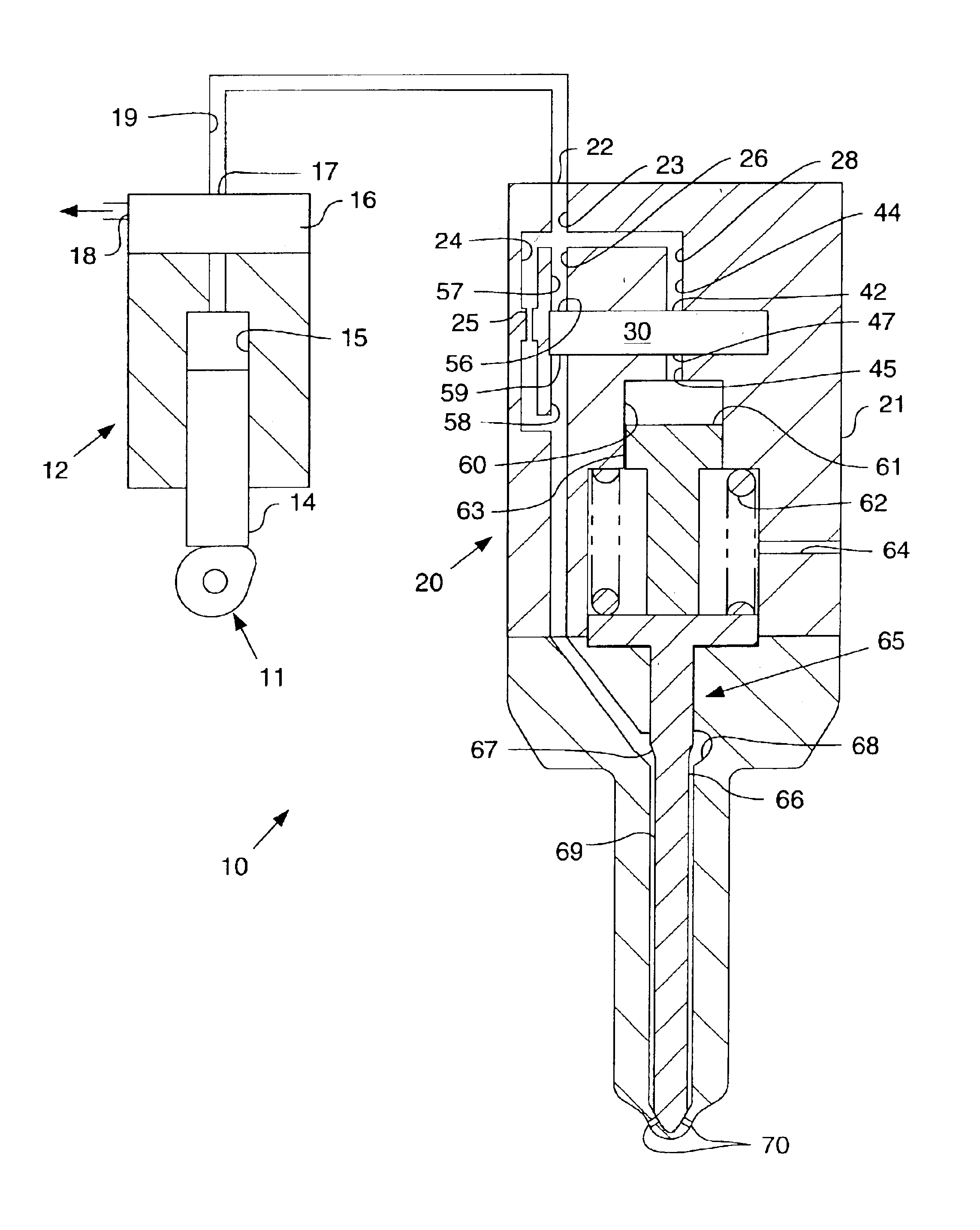 Valve assembly having multiple rate shaping capabilities and fuel injector using same