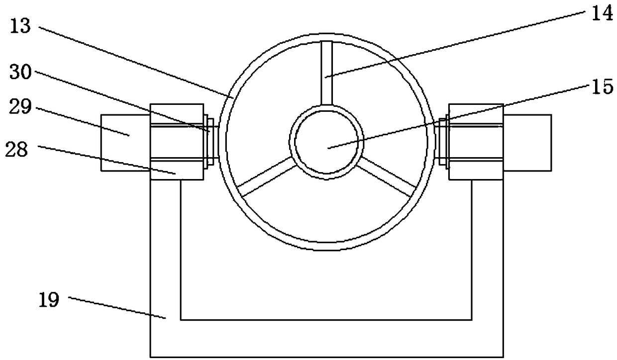 Construction site dust collector based on computer technology with good elevation-adjusting convenience