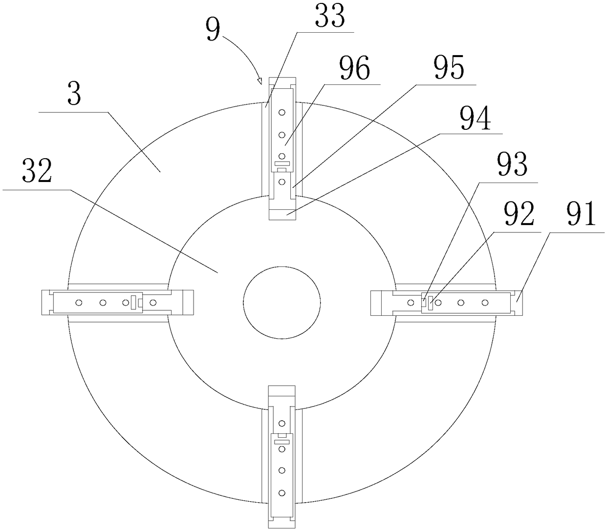 Washing and drying integrated medicament bottle washing equipment