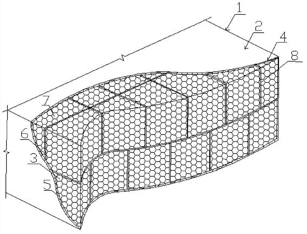 Buffering energy-absorbing type anti-collision island head for safety island