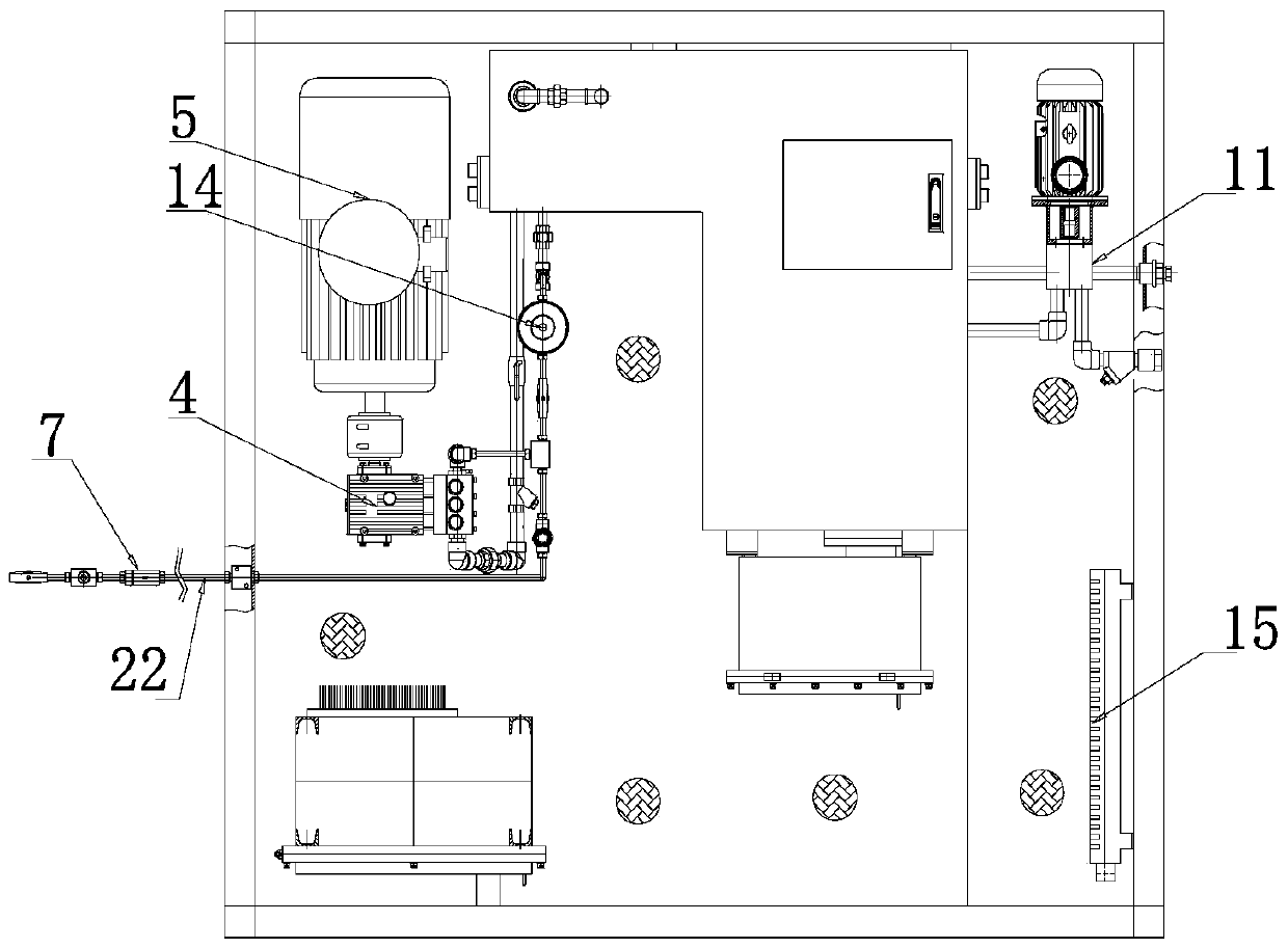 Oil field gas well annular pressure automatic monitoring equipment