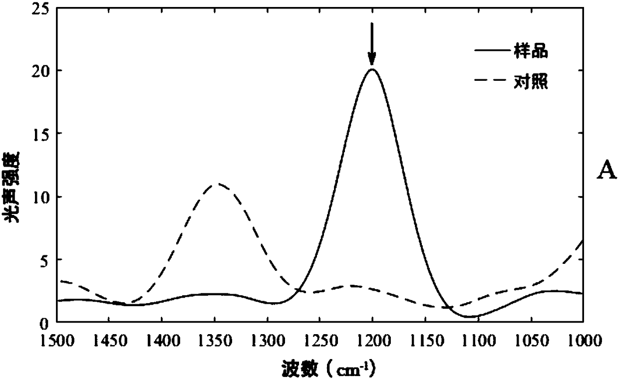 Rapid detection method of nitrogen-containing pesticide residue based on infrared photoacoustic spectroscopy