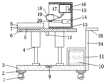 Adjustable delivery-aiding device for medical treatment in obstetrics and gynecology department