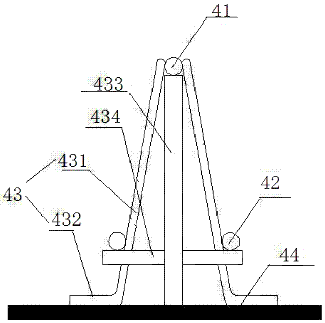 Anti-grout-leakage prefabricated type connecting structure for steel structure building