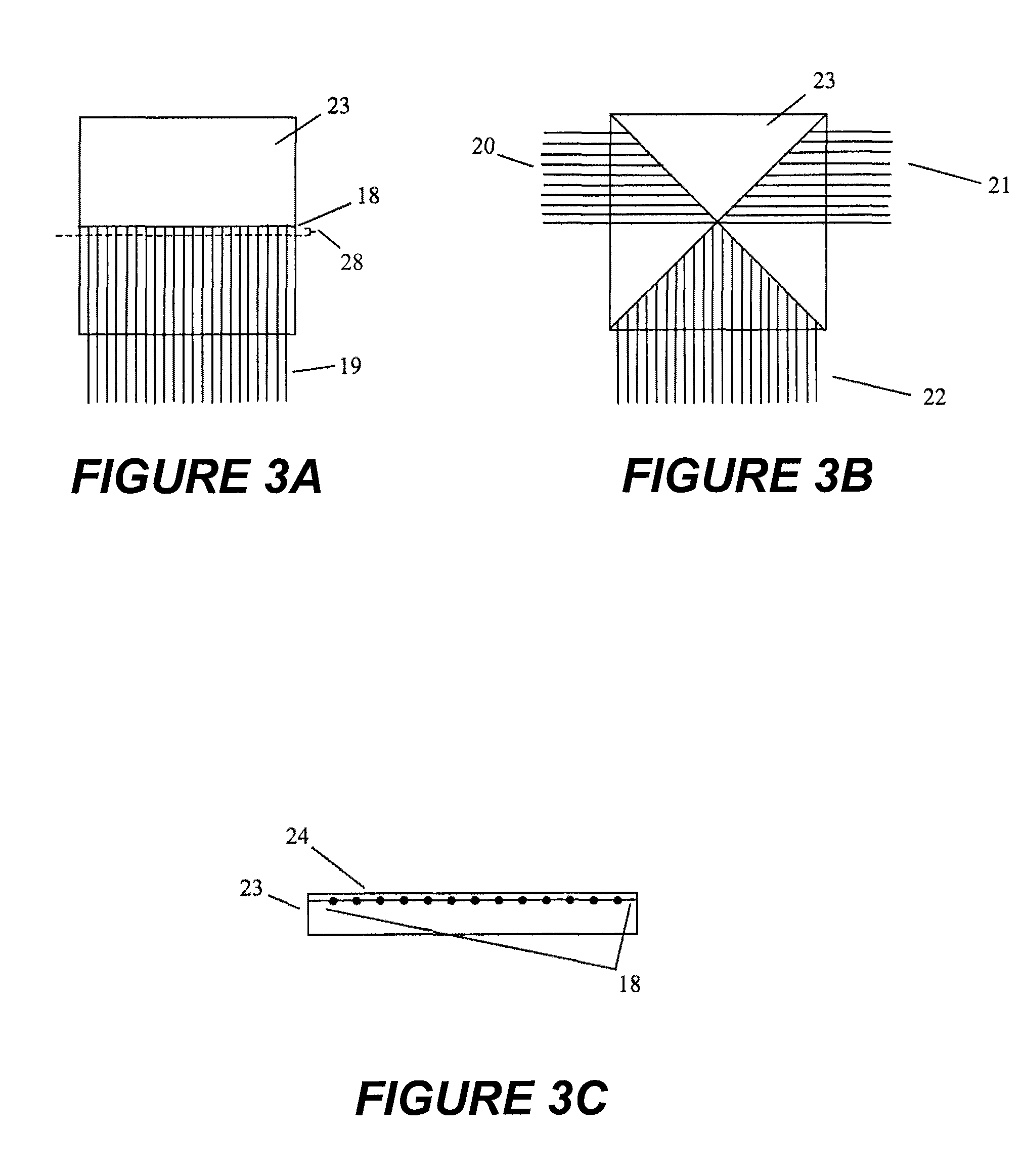 Scintillating fiber dosimeter array