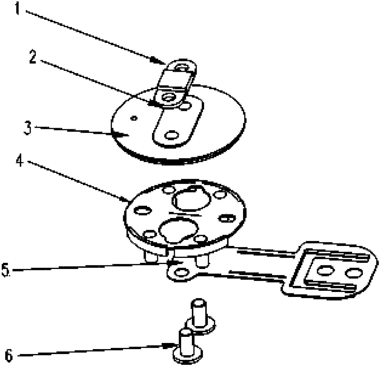 Cylindrical battery anti-vibration electrode cover plate