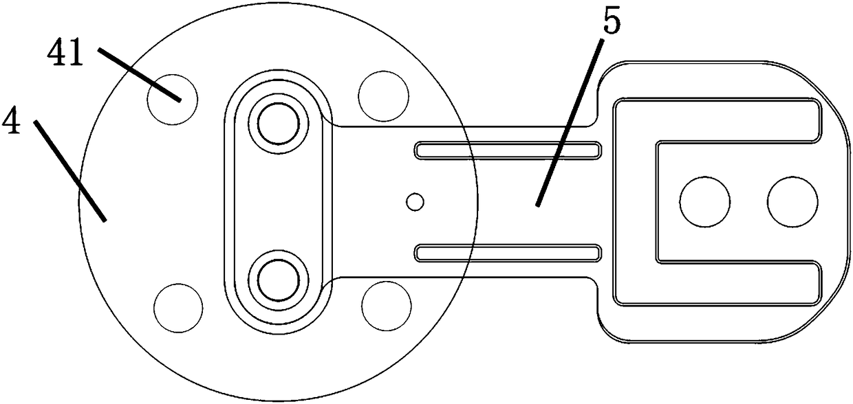 Cylindrical battery anti-vibration electrode cover plate