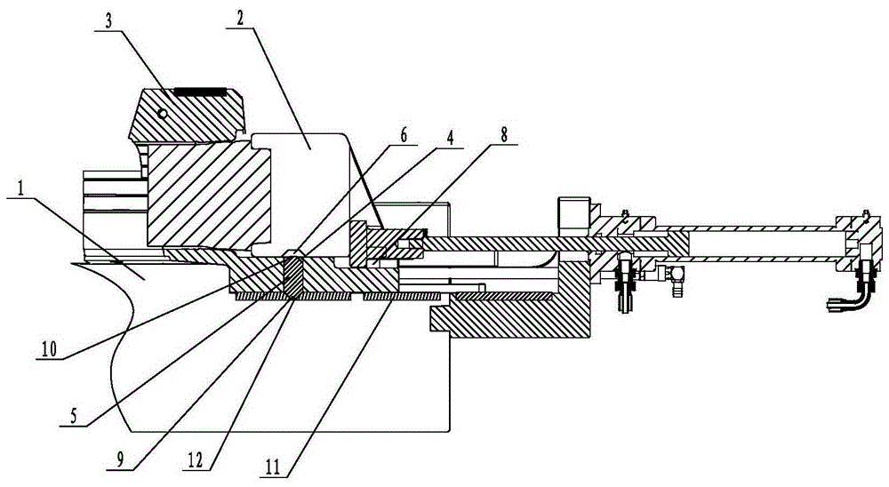 Core pulling mechanism for injection mold