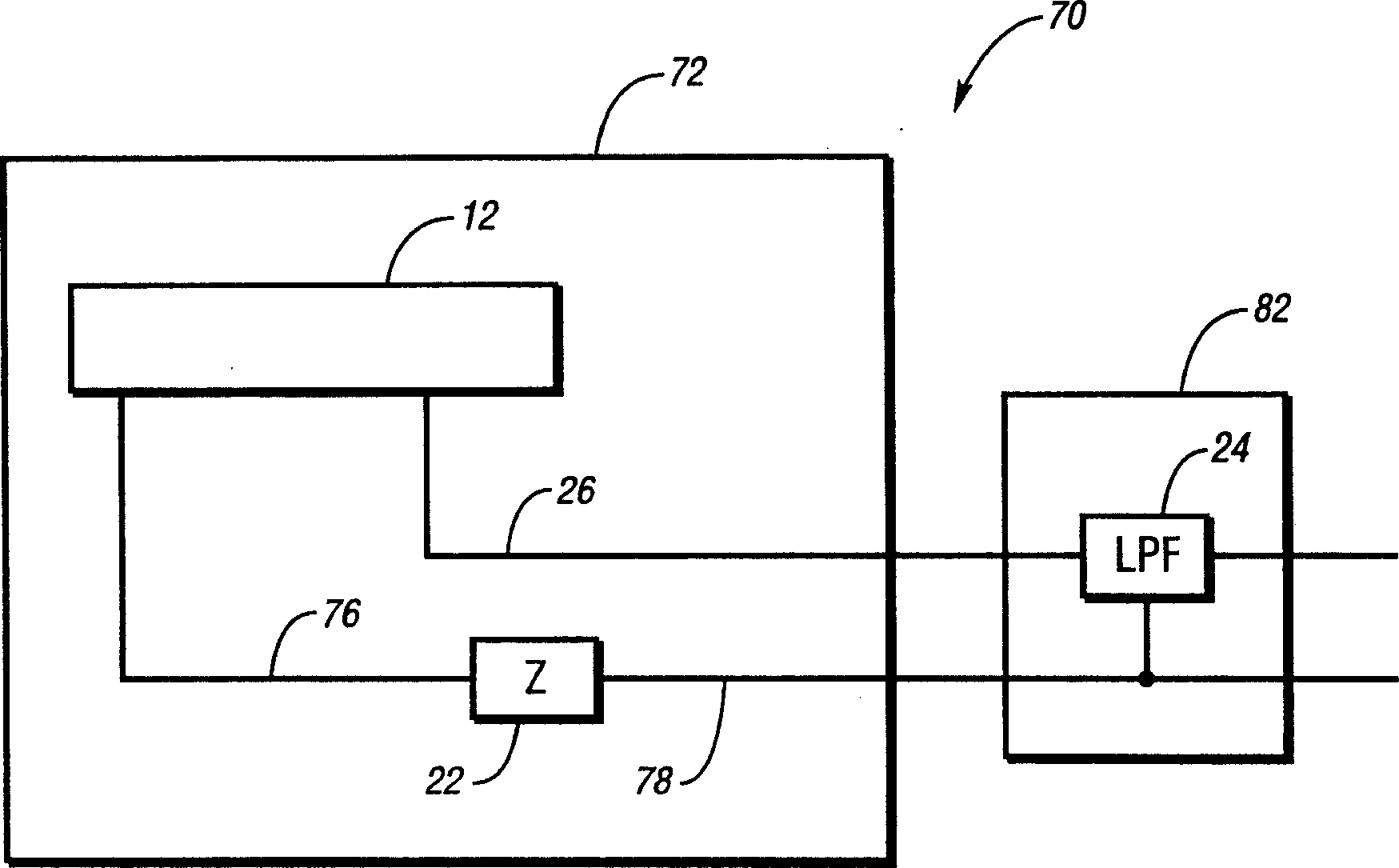 Apparatus reducing radiated emission from electronic modules