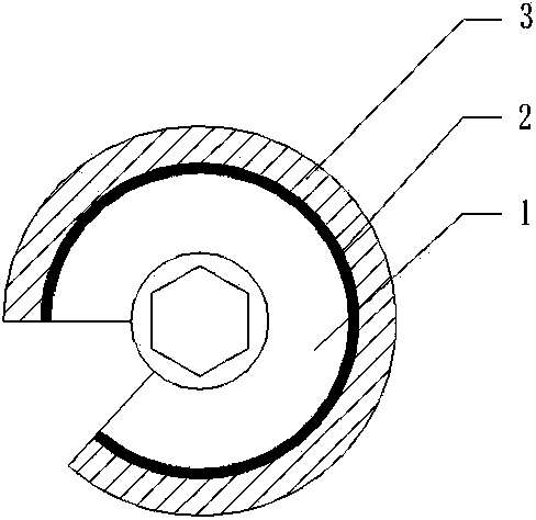 Evaporative pattern double-liquid thermal combination impeller casting technology