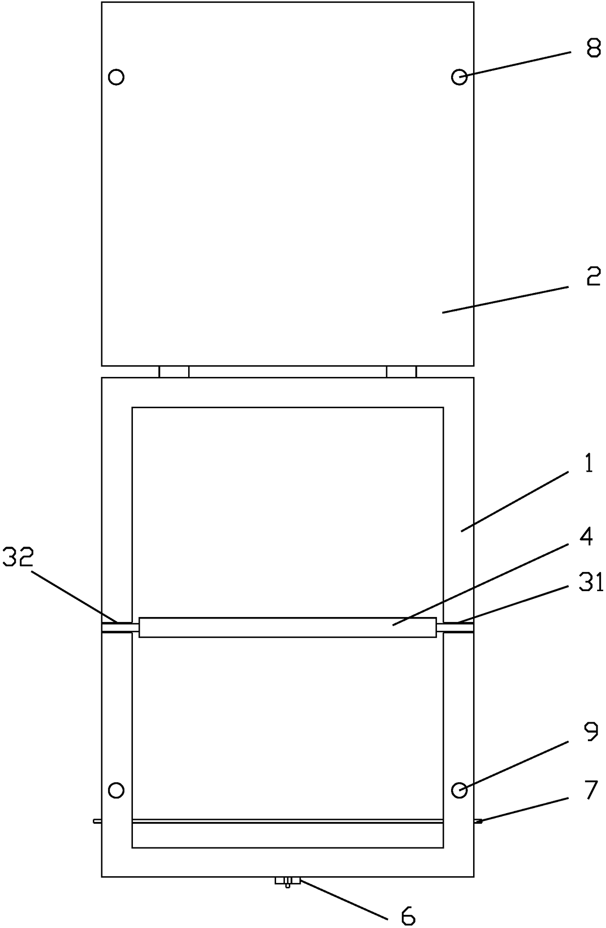 Adhesive tape frame