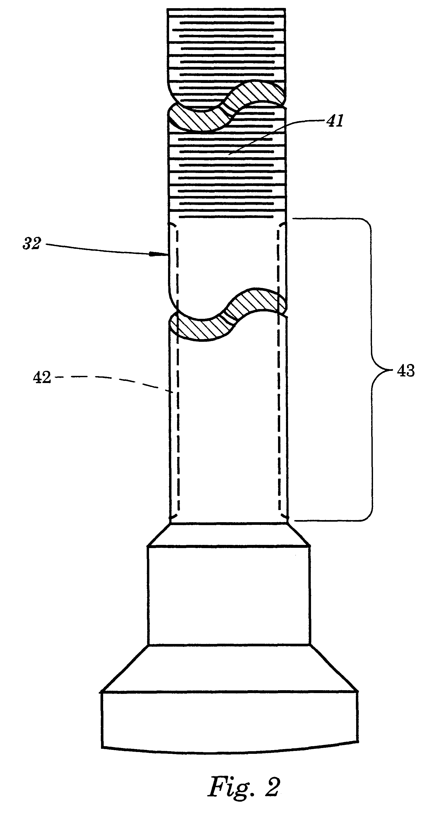 Valve stem and method of manufacture; improved stem packing