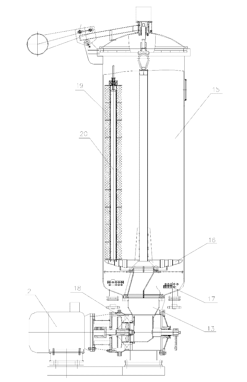 High-temperature pulse flow yarn dyeing machine with ultra low bath ratio and control method thereof