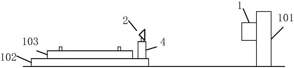 Displacement detection system and displacement detection method for railway equipment