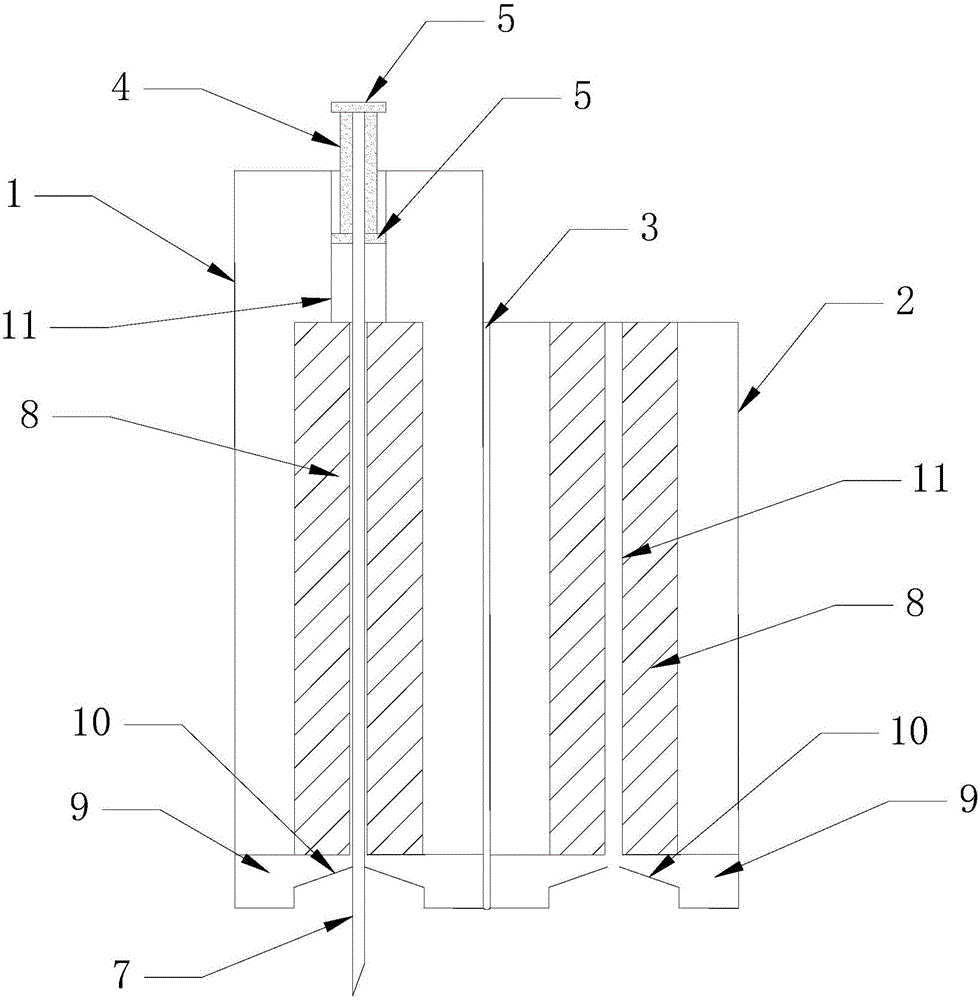 Self-disinfecting acupuncture needle